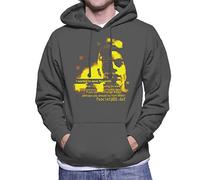 Cloud City 7 Save The World Mr Robot Men's Hooded Sweatshirt Charcoal