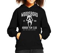 Cloud City 7 Scream Woodsboro Horror Film Club Kid's Hooded Sweatshirt