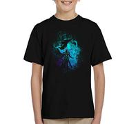 Cloud City 7 Sephiroth Silhouette Final Fantasy VII Kid's T-Shirt Black