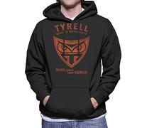 Cloud City 7 Tyrell Genetic Replicants More Human Blade Runner Men's Hooded Sweatshirt Black