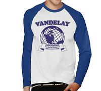 Cloud City 7 Vandelay Industries Latex Goods Seinfeld Men's Baseball Long Sleeved T-Shirt