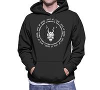 Cloud City 7 Wake Up Donnie Darko Men's Hooded Sweatshirt Black
