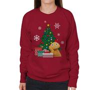 Cloud City 7 Zippy Around The Christmas Tree Rainbow Women's Sweatshirt