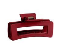 Cloud Claw Clips,4.33 in Soft Silicone Hair Claw Clips,Large Non-slip Matte Barrettes, Flexible and Unsnappable Hair Clip for Thin/Thick/Curly Hair, All-Day Comfort,Durable Grip Hairpin (red)