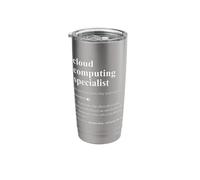Cloud Computing Specialist Funny Dictionary Definition Stainless Steel Insulated Tumbler