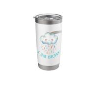 Cloud Cute Present for Bravery I'm Brave Stainless Steel Insulated Tumbler