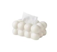 Cloud Design Tissue Box Living Room Coffee Table Towel Dispenser Desktop Paper Storage Holder Kitchen Decor Car Organizer(White)