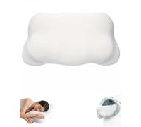 Cloud-Feel Sleep Pillow - Ergonomic Memory Foam Pillow with Adjustable Cervical Support, Designed for Side, Back, and Stomach Sleepers.