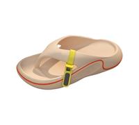 Cloud Flip Flops Sliders Women Men Slippers Clearance Size 7.5 Non-Slip Super Soft Pillow Slides Slippers Memory Foam Sliders Bathroom Pool Beach Shower Sandals for Summer Khaki Footwear