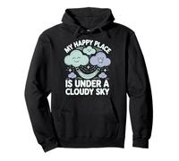 Cloud Gazing Relaxing Sky Watching Dreamy Nature Vibes Pullover Hoodie