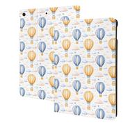 Cloud Hot Air Balloon Print Compatible with ipad 9th/8th/7th Generation Case Cover, Tablet Cases Compatible with ipad Case 10.2 Inch, Auto Wake/Sleep, Folio Stand