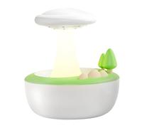 Cloud Humidifier, 300 ml Mushroom Diffuser with Remote Control, 6 hour Timer, Raining Cloud Night Light, Quiet Mist for Home and Office, 5.9 x 5 x 6.7 in / 15 x 12.8 x 17 cm