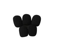 Cloud II Mic Foam Replacement for HyperX Cloud II/Mix/Alpha/Alpha Alpha-S/Cloud Chat Headset Microphone Pop Filter Cover (5 PCS)