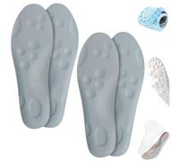 Cloud Insoles,Footstr Insoles,Memory Foam Insole for Women Standing All Day,Soft U-Shape Breathable Orthotic with Arch Support Shock Absorption Shoe Inserts for Men Women (2pc-A,35-36)