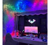 Cloud Light s for Bedroom, RGB LED Thunder Clouds Night Light, DIY Strip Thunder Clouds Wall Lamp, 25m/82ft