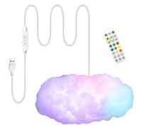 Cloud Lights, Ambient Lighting, 300cm, Clouds Lamp, Cloud Shape Lighting Decorations, Versatile Appeal, for Room Ceiling Home Bedroom Nursery Bar Birthday, Party