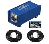 Cloud Microphones Cloudlifter CL-1 Mic Activator + Extra Two (2) XLR Cables Bundle