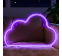 Cloud Neon Signs for Teens Girls Bedroom Dorm Wall Decor, Neon Purple Cloud Lights Cute Clouds Decorations for Room Birthday Wedding Party Decor Aesthetic,USB and Battery Dual Powered