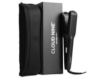 Cloud Nine Classic Wide Iron, Wide Plate Ceramic Hair Straighteners, Black