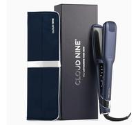 Cloud Nine Contouring Wide Iron Wide Plate Hair Straightener & Curler, Navy