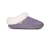 Cloud Nine Sheepskin Clogs for Women - Ladies Sunrise Slip On Clogs Womens House Shoes Slippers Indoor Outdoor, Grey, 7 UK