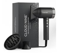 Cloud Nine The Airshot Pro Hair Dryer with Diffuser for Women, 1600W, Grey