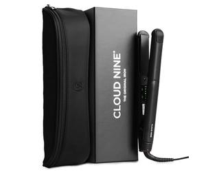 CLOUD NINE The Classic Original Iron Black | Hair Straighteners for Women | Professional Ceramic Straightener Gift Set | 100-200°C Temperature Control | Frizz Control