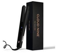 CLOUD NINE The Touch Iron Hair Straightener | Variable Temperature Control Quick Heat Touch Technology Ceramic Floating Plates Spring Flex Styling |