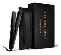 CLOUD NINE The Wide Iron Hair Straightener Gift Set | Ceramic Floating Plates Cushion Spring Flex Technology | Variable Temperature Control 100?C -