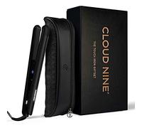 CLOUD NINE Touch Iron Hair Straightener Gift Set | Ceramic Floating Plates Cushion Spring Flex Technology | Variable Temperature Control 165°C - 195°C | Professional Design for Range of Hair Types