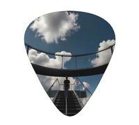 Cloud Observation Deck guitar pick set, 3 different thicknesses, 12 pieces for a variety of instruments