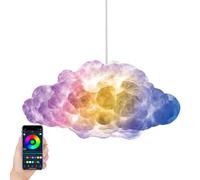 Cloud Pendant Light - Bedroom Ceiling Cloud Lamp Remote Control | Multi-Functional Adjustable Nursery Lighting Accessories for Teen Adults Friends Kids