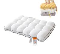 Cloud Pillow, Cooling Marshmallow Pillow for Adults, Cloud-Like Sleeping Pillows for Side and Back Sleepers, Lightweight Breathable Bed Pillows for Bedroom, Sofa, and Travel (White, 72 * 48 * 16cm)