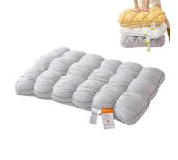 Cloud Pillow, Cooling Marshmallow Pillow for Adults, Cloud-Like Sleeping Pillows for Side and Back Sleepers, Lightweight Breathable Bed Pillows for Bedroom, Sofa, and Travel (Grey, 72 * 48 * 14cm)