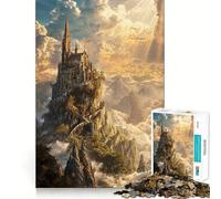 Cloud Sanctum Requiem 1000 Piece Jigsaw Puzzles for Adults Stress Free DownTime Game Enjoyable Challenge Nice Art (38x52cm)