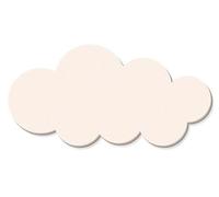 Cloud Shape Bulletin Board,Self Adhesive Corkboard Alternative Felt Memo Board,Home Office Wall Decor,Felt Vision Board for Photos Message (Beige,80x40cm)
