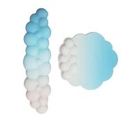 Cloud Shape Wrist Rest Pad Slip Proof Base Colorful Soft Memory Foam Mat For Gaming Mousepad Mousemat Ergonomic Wrist Rest