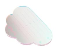 Cloud Shaped Acrylic Lash Pallet Holder Lash Extension Board with Magnetic Suction for Easy Eyelash Application Artistic False Eyelash Tray Display Lash Tech
