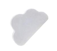 Cloud Shaped Bath Fizzy for Warm Water Soak, Bath Salt Ball with Rainbow Foam Effect for Shower Time, 1 Count Cloud Shaped Fizzy Bubble Soak Colorful Foam Salt Ball Single Tub Home Routine Warm