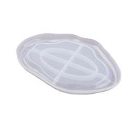 Cloud Shaped Coaster Silicone Molds for Resin, Jewellery Making, UV Epoxy, Pressed Flower Resin Casting Mould, Oval, Round, Irregular, Clouds Coaster, Shiny Mould