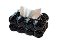 Cloud-Shaped Plastic Tissue Box Holder - Stylish Home Decor for Kitchen, Bedroom & Living Room | Decorative Item for Living Room and Bedroom(Black)