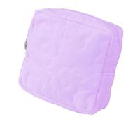 Cloud Simple Sanitary Cotton Storage Bag Cute Portable Raw Large Capacity(Storage Bag Purple)