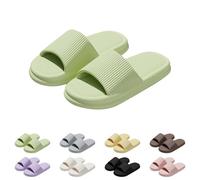 Cloud Sliders for Women and Men Super Soft Shower Quick Drying Flip Flops Non-Slip Sandals Summer Beach Pool Pillow Slippers Open Toe Spa Cozisliders for Indoor Home Garden Bathroom Poolside