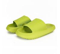 Cloud Sliders for Women Men, Quick Dry Shower Pillow Cloud Slippers Super Soft Massage House Slide (Light Green, M, Adult, Women, 6.5, Numeric Range, UK Footwear Size System, 7, Medium)