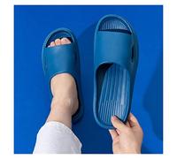 Cloud Slides Sandals Home Bathroom Slippers Bathroom Slippers Men And Women Simple Home Indoor Sandals Fashion Shower Shoes(Dark blue,43-44)