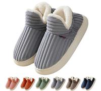 Cloud Slippers-Fluffy Slippers Women,Memory Foam Ladies Slippers for House,Anti-Slip Mens Womens Slippers Outdoor Shoes,Plush Home Slippers for Women
