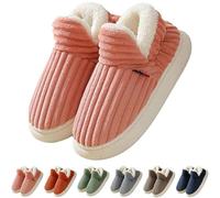 Cloud Slippers-Slippers for Women Memory Foam Fuzzy House Bedroom Non-Slip Warm Fluffy Plush Womens