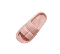 Cloud Slippers Women,Ladies Non-Slip Shower EVA Slipper Thick Soles Sliders Stepping Feeling Light Soft Soles Sliders Summer Open Toe Breathable Home Bathroom Waterproof Comfortable Slides Size 2.5-8