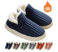 Cloud Slippers - Women's & Men's Winter Warm Fluffy Non-Slip Fuzzy Casual Fashion Home Slippers (Blue, Adult, 10.5, UK 11, Medium)