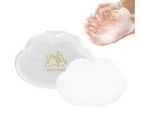 Cloud soapPaper Sheets - 50 PCS Mini Portable handsoapFlakes | Skin-Safe soapPaper 5x4x2cm for Kids, Students, Outdoor Travel, Camping, Hiking, Convenient handWashing
